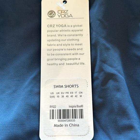 High Rise Flowy Lined Swim Shorts - Picture 4 of 5